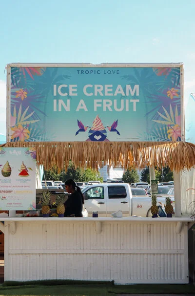 White Tiki Hut