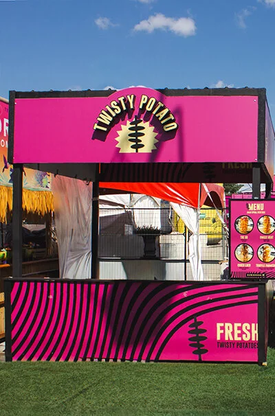 Retro Pop-Up Tent